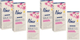 Nair Hair Remover Wax Ready Strips for Legs & Body, No Mess Waxing Kit for Hair Removal, 6-pack Wax Strips, 40ct Each Wax Kit